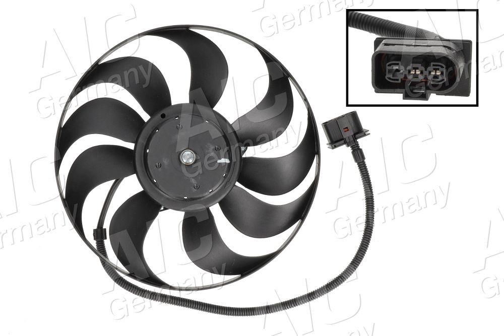AIC Kjølevifte 55057 55057 Radiatorvifte SMART FORTWO AIC