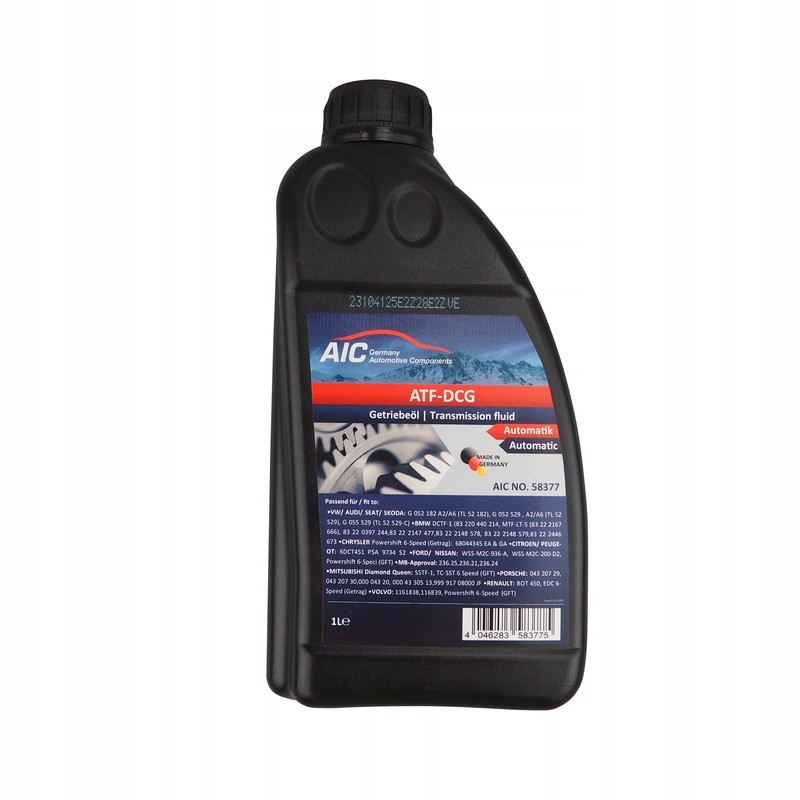 AIC Olio cambio automatico (ATF) 58377 Costo Olio per cambio manuale AIC MITSUBISHI ATF-DCG 58377