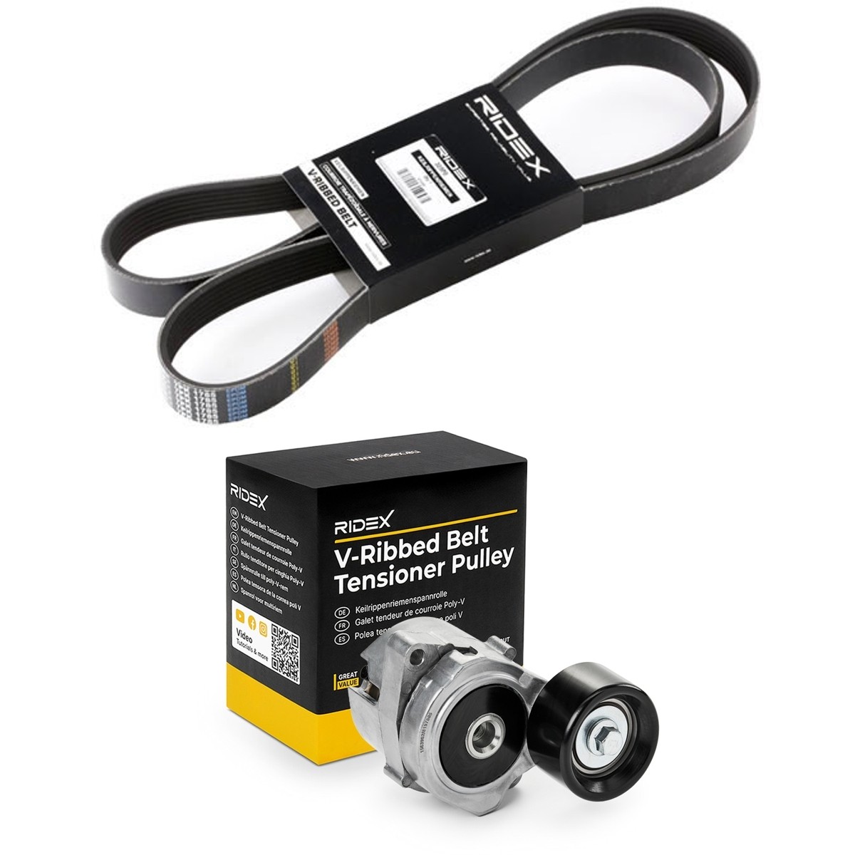 RIDEX Kileremsett 542R0640 542R0640 Multireim sett RIDEX HONDA HR-V