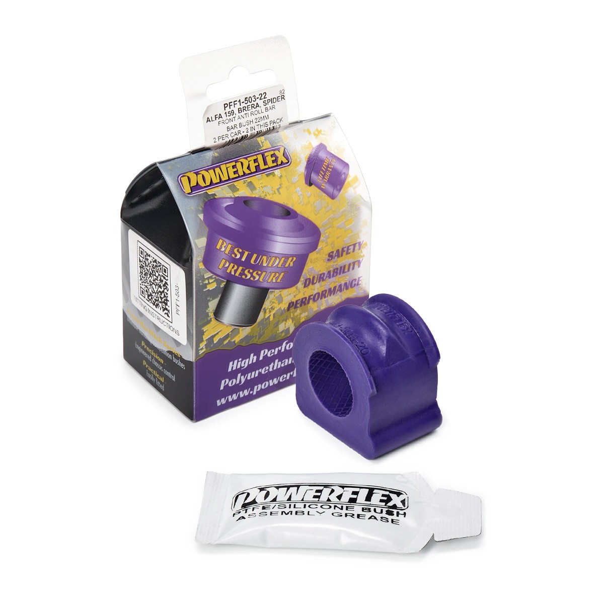 Powerflex Coussinet de palier, stabilisateur PFF3-503-20 Powerflex PFF3-503-20 Silent bloc de palier de barre stabilisatrice Daihatsu TERIOS pas cher