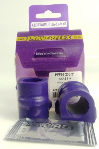 Coussinet de palier, stabilisateur Powerflex PFF66-206-21 Powerflex Road Series PFF66-206-21: Suspension stabilisateur Saab 9-5 2005