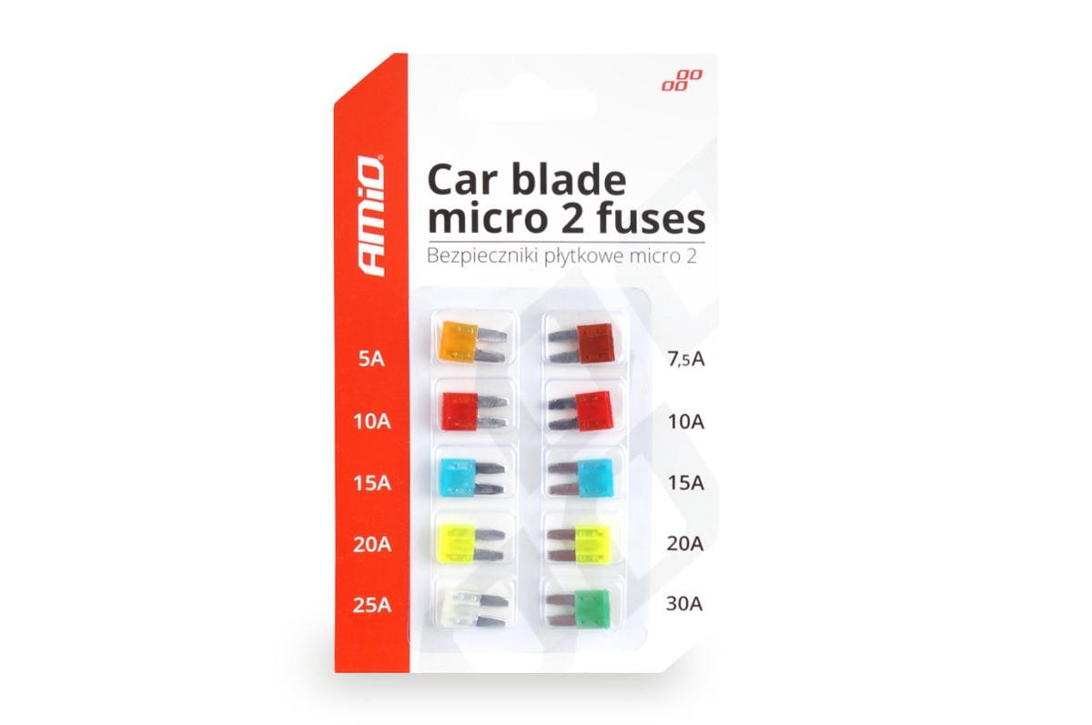 AMiO Jogo de fusíveis 02331 02331 MICRO 2 Fusível CITROËN C25 AMiO