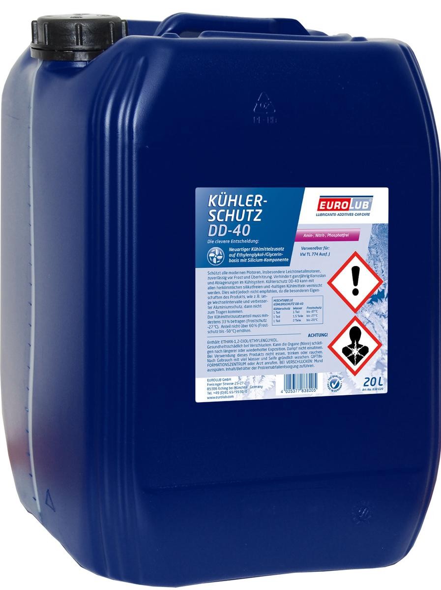 EUROLUB Antifreeze 838020 838020 EUROLUB coolant fluid for ALFA ROMEO