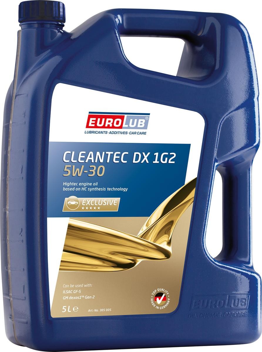 EUROLUB Huile moteur 385005 Mitsubishi L 200 Huile pour moteur EUROLUB CLEANTEC, DX 1G2 385005