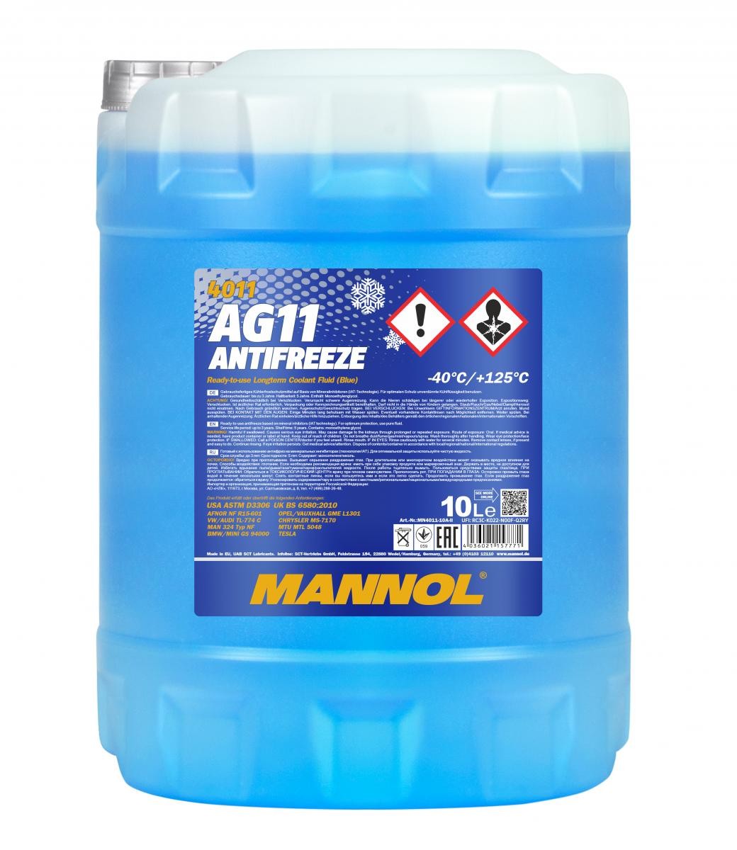 MANNOL Glykol MN4011-10 Mercedes W169 Kylarvätska MANNOL MN4011-10