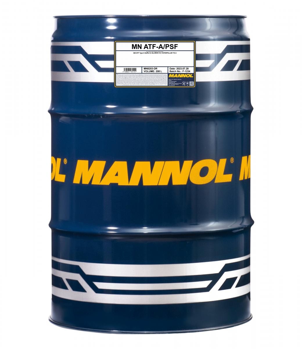 MANNOL Servoratt olje MN8203-DR Servoolje MANNOL BMW 4-serie ATF-A, PSF MN8203-DR