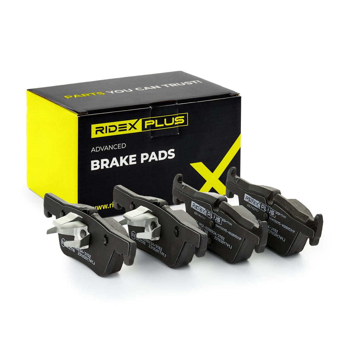 RIDEX PLUS Bremseklodser 402B0531P RIDEX PLUS Sports bremseklodser DODGE 402B0531P