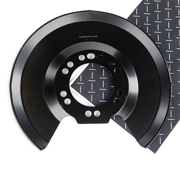 RIDEX Chapa deflectora, disco de travão 1330S0255 Defletor do discos de travão RIDEX Ford FOCUS 1330S0255