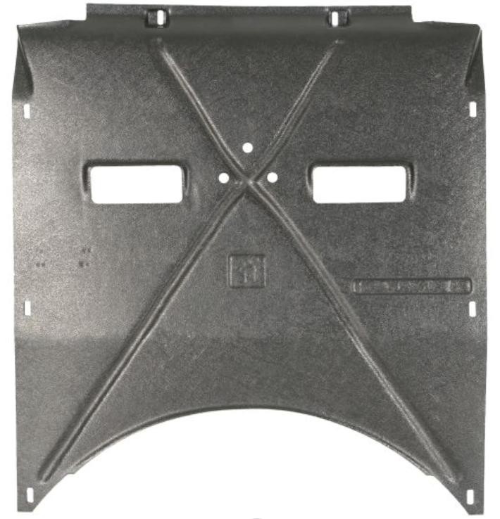 REZAW PLAST Insonorisation du compartiment moteur 150705 150705 Carter de protection sous moteur REZAW PLAST FIAT IDEA