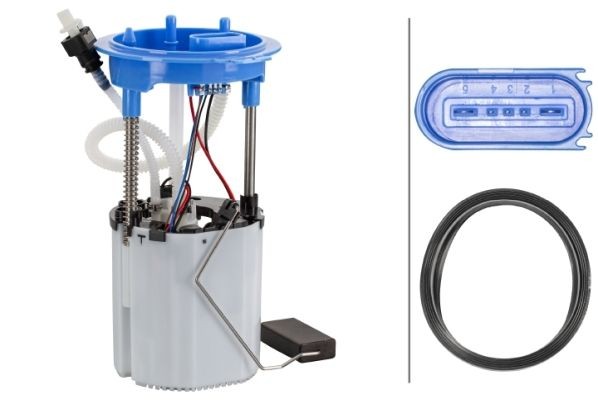 HELLA Μονάδα παροχής καυσίμων 8TF 358 146-811 Αντλία καυσίμου HELLA CHARGER 8TF 358 146-811 φθηνά