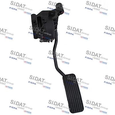 SIDAT Kjørepedal sett 84.2245 Gasspedal sensor SIDAT Opel CALIBRA A 84.2245