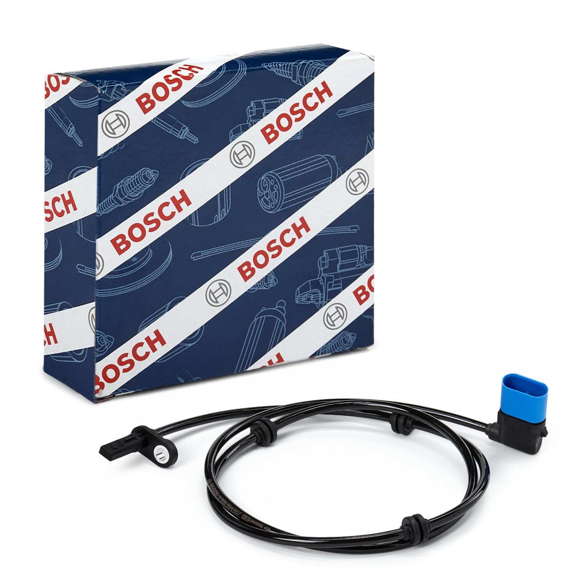BOSCH Wielsnelheidssensor (ABS) 0 986 594 657 BOSCH 0 986 594 657 originele MARUTI Abs sensor prijs