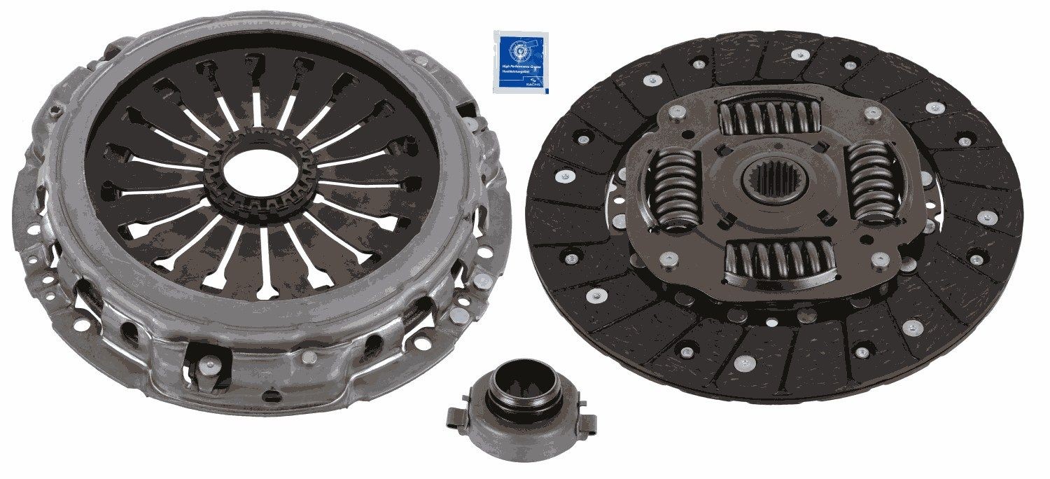SACHS Kit d'embrayage 3000 951 645 SACHS 3000 951 645 Kit d'embrayage PEUGEOT Expert I (224) 2.0 136 CV 2004