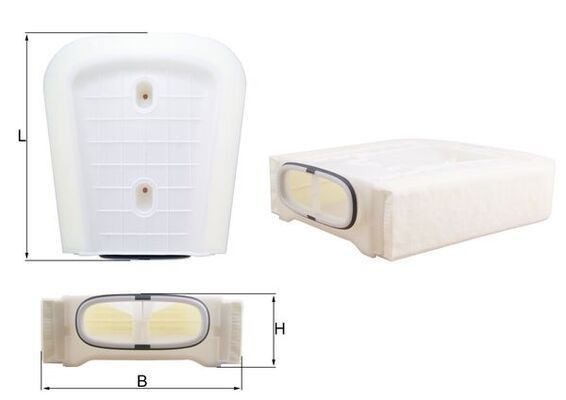 KNECHT Luftfilter LX 3295/8 Luftfilter KNECHT AUDI LX 3295/8