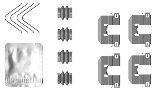 TEXTAR Kit d'accessoires, plaquette de frein à disque 82553600 TEXTAR 82553600 Kit d'accessoires, plaquette de frein à disque Rio IV Berline (SC, FB) d'origine prix