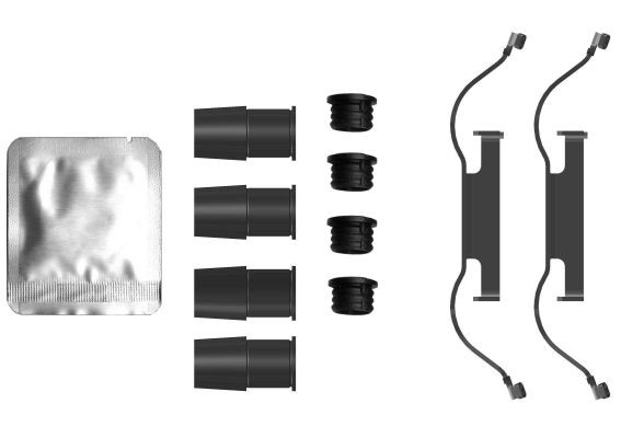TEXTAR Kit d'accessoires, étrier de frein 82555800 Kit de rénovation d'étrier de frein TEXTAR CELERIO 82555800 pas cher