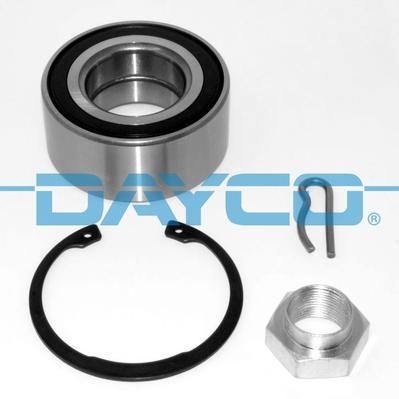 DAYCO Σετ ρουλεμάν τροχών KWD1014 DAYCO KWD1014 Μουαγιέ Citroën Berlingo M τιμες