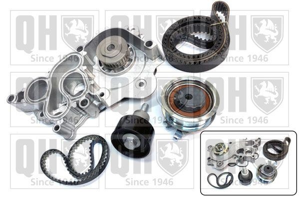 QUINTON HAZELL Veepump + hammasrihmakomplekt QBPK8811 QUINTON HAZELL QBPK8811 Hammasrihma komplekt Golf VIII Hatchback (CD1) hind