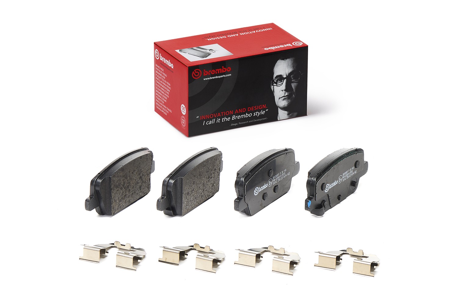 BREMBO Brake pad set P 30 118 BREMBO P 30 118 Brake pad set HYUNDAI Santa Fé IV (TM) 2.5 MPI 180 hp 2025
