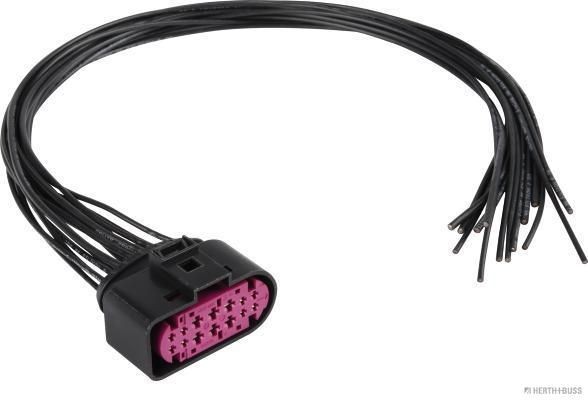 HERTH+BUSS ELPARTS Kabelreparasjonssett, hovedfrontlys 51277374 51277374 Fjernlys PEUGEOT 207 HERTH+BUSS ELPARTS