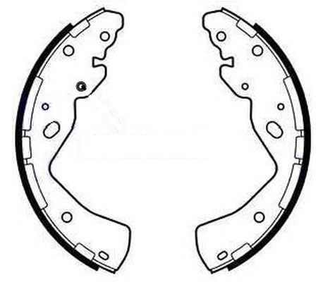 MINTEX Bremsesko sett MFR772 MFR772 MINTEX Bremseskosett Volvo billige