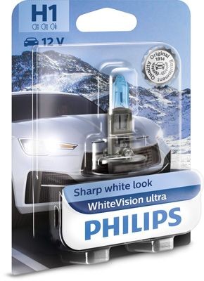 PHILIPS Lyspære, fjernlys 12258WVUB1 PHILIPS 12258WVUB1 Hovedlyskaster pære Evanda Sedan originale pris