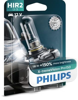 PHILIPS Gloeilamp, verstraler 9012XVPB1 Gloeilampen Toyota Yaris NCP 15: Gloeilamp, verstraler PHILIPS 9012XVPB1