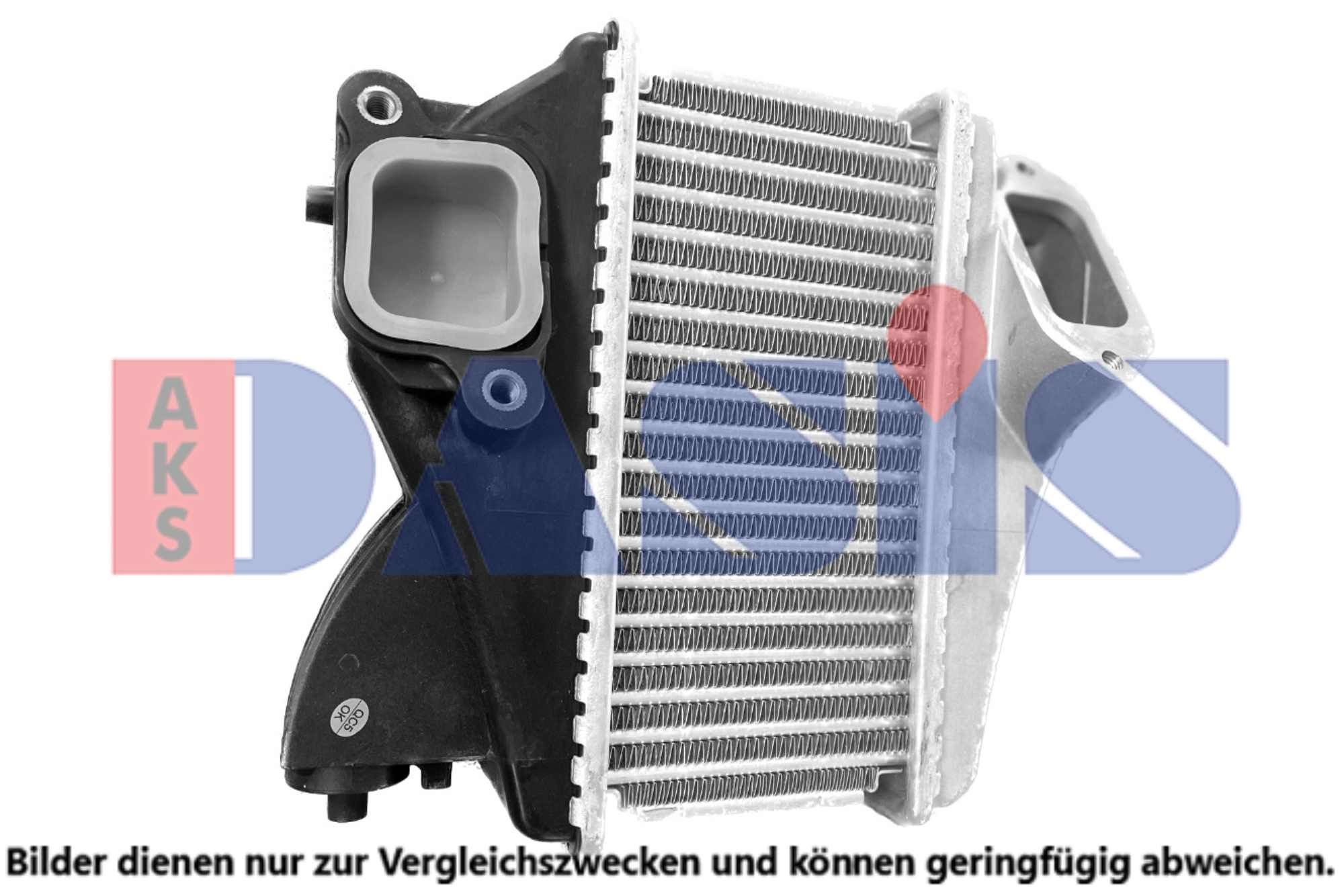 AKS DASIS Chladič plniaceho vzduchu 107006N Intercooler AKS DASIS HONDA 107006N