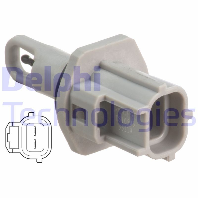 DELPHI Sensor, temperatuur binnenkomende lucht TS10503 Sensor temperatuur binnenkomende lucht DELPHI V-Klasse TS10503 goedkoop