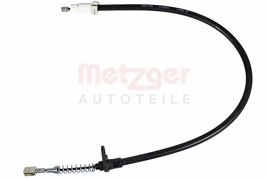 METZGER Tross, seisupidur 10.9467 10.9467 Käsijarru vaijeri MERCEDES-BENZ VARIO METZGER