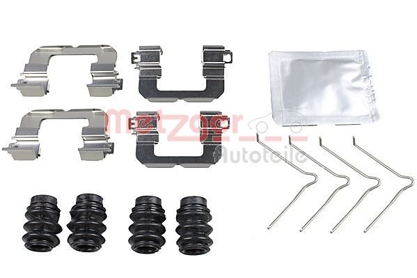 METZGER Monteringssett, bremseklosser 109-0099 Tibehørsett, skivebremse belegg METZGER Hyundai i40 109-0099