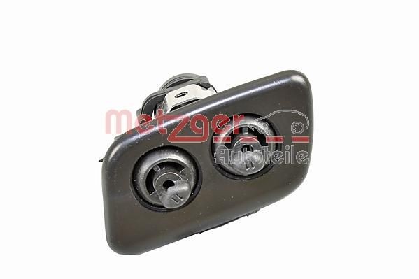 METZGER Sproeikop reinigingsvloeistof, koplampreiniging 2220631 Opel ANTARA Reinigingsvloeistofsproeier, koplampreiniging METZGER 2220631