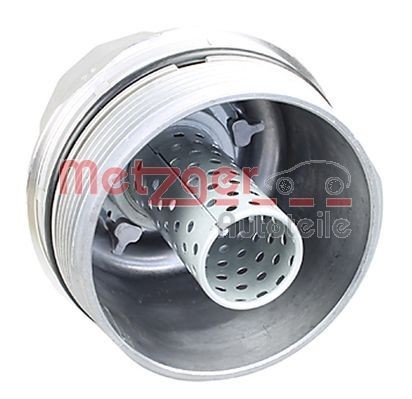 METZGER Deksel, oliefilterbehuizing 2370072 2370072 Oliefilterhuis / pakking METZGER SMART FORFOUR