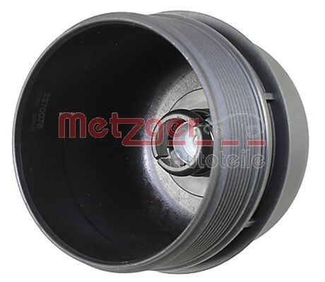 METZGER Veko, puzdro olejového filtra 2370076 METZGER 2370076 Kryt olejového filtra / tesnenie Land Rover Discovery 3 za nízku cenu