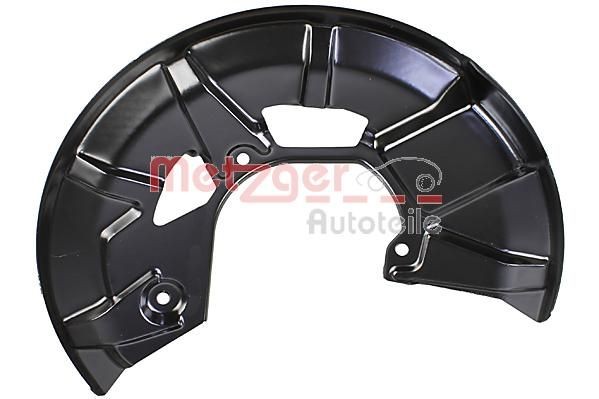 Splash Panel, brake disc METZGER 6115429 METZGER 6115429 2022 AUDI 80 brake disc back plate replacement