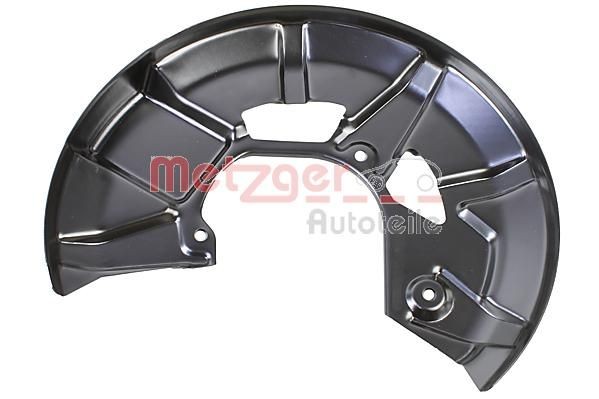 Chapa deflectora, disco de travão METZGER 6115430 METZGER 6115430: Chapa deflectora disco de travão Audi 80 2008