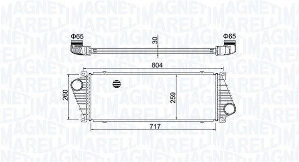 MAGNETI MARELLI Välijäähdytin 351319205020 351319205020 MAGNETI MARELLI Välijäähdytin MERCEDES-BENZ CLK