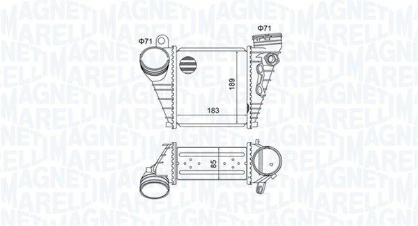 MAGNETI MARELLI Intercooler 351319205230 Intercooler MAGNETI MARELLI INFINITI 351319205230