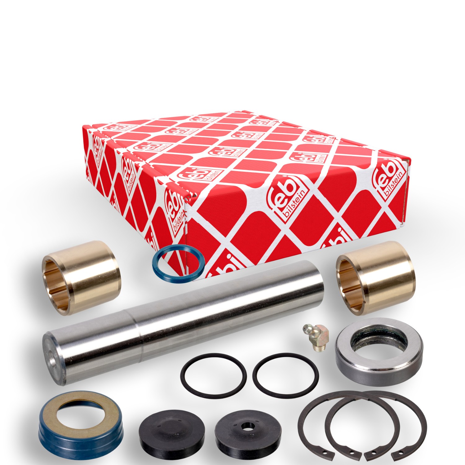 FEBI BILSTEIN Opravná sada zvislého čapu nápravy 104035 104035 Výkyvný čap PEUGEOT 306 FEBI BILSTEIN