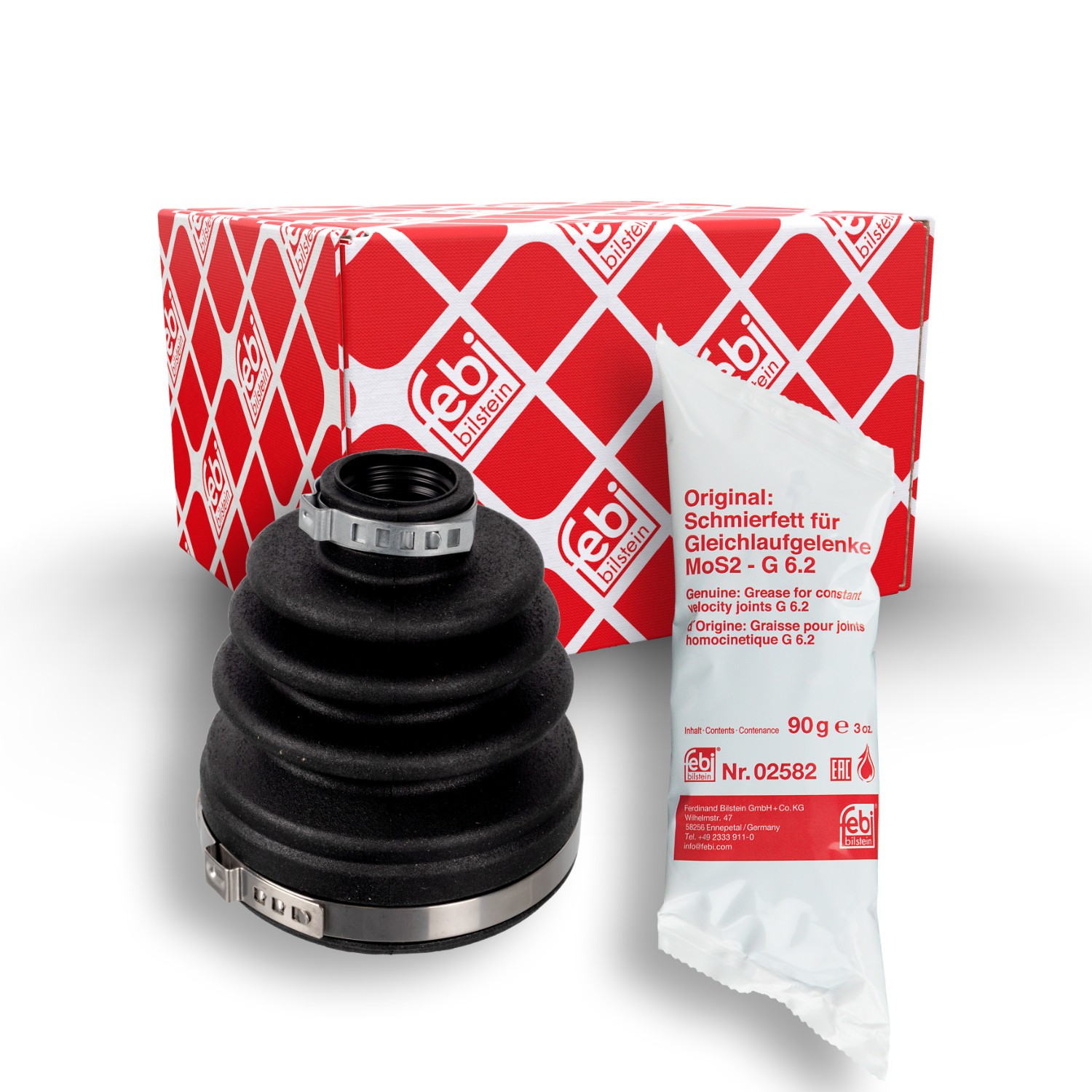 FEBI BILSTEIN Jeu de joint-soufflet, arbre de commande 172791 172791 Joint-soufflet arbre de commande HYUNDAI TRAJET FEBI BILSTEIN