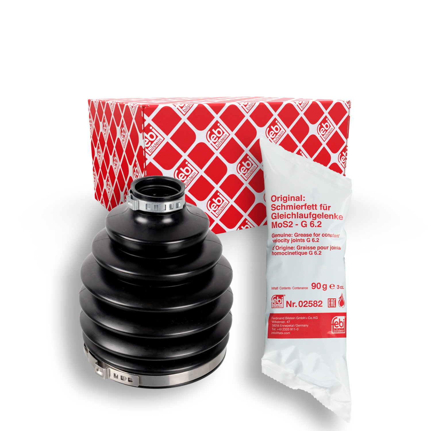 FEBI BILSTEIN Drivaksel Manchetsæt 172876 FEBI BILSTEIN 172876 Drivakselmanchet Mercedes X117 billig