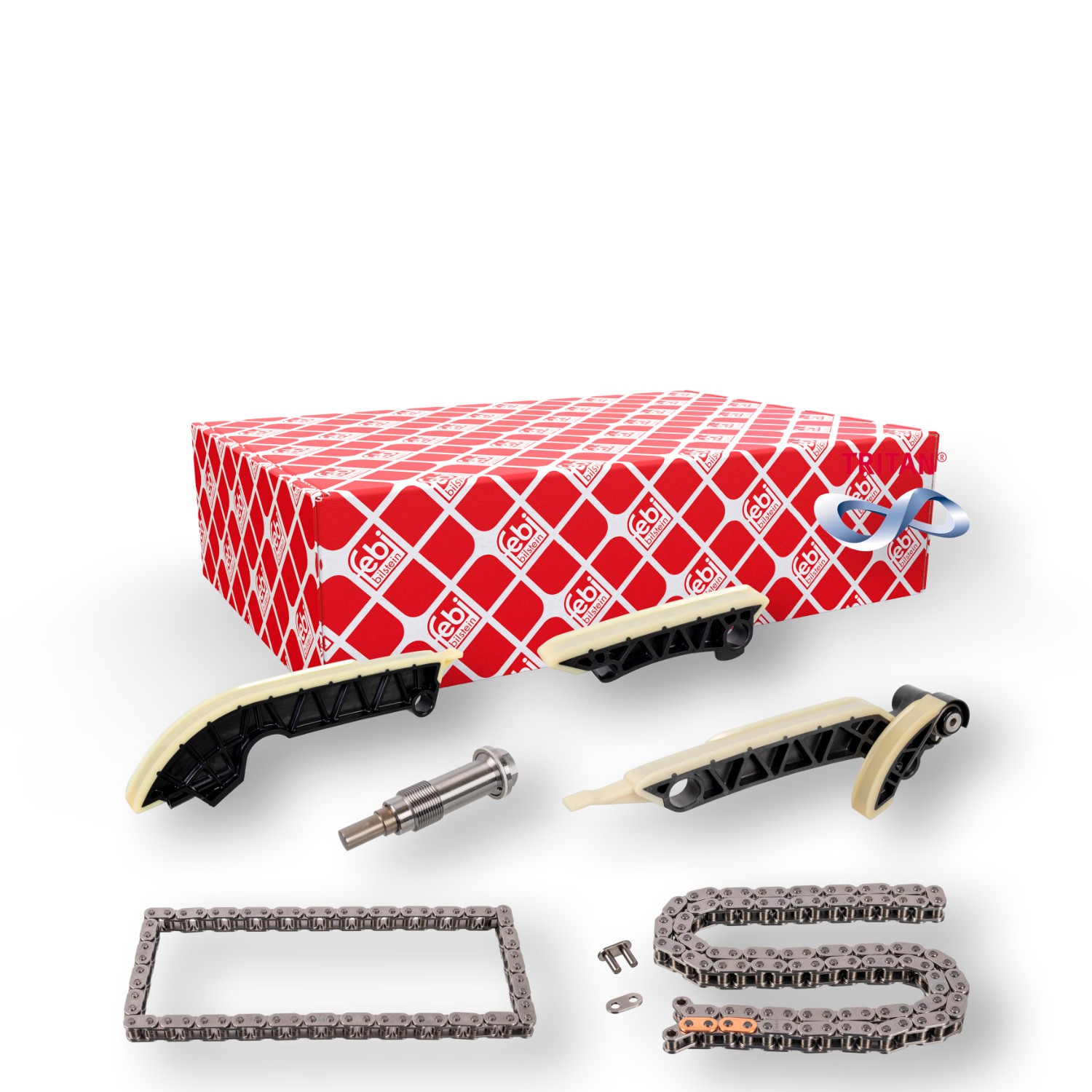 FEBI BILSTEIN Sada rozvodovej reťaze 172891 FEBI BILSTEIN 172891 Sada rozvodovej reťaze MERCEDES-BENZ Trieda S Saloon (W222, V222, X222) S 320 EQ Boost (222.150) 299 KS 2020