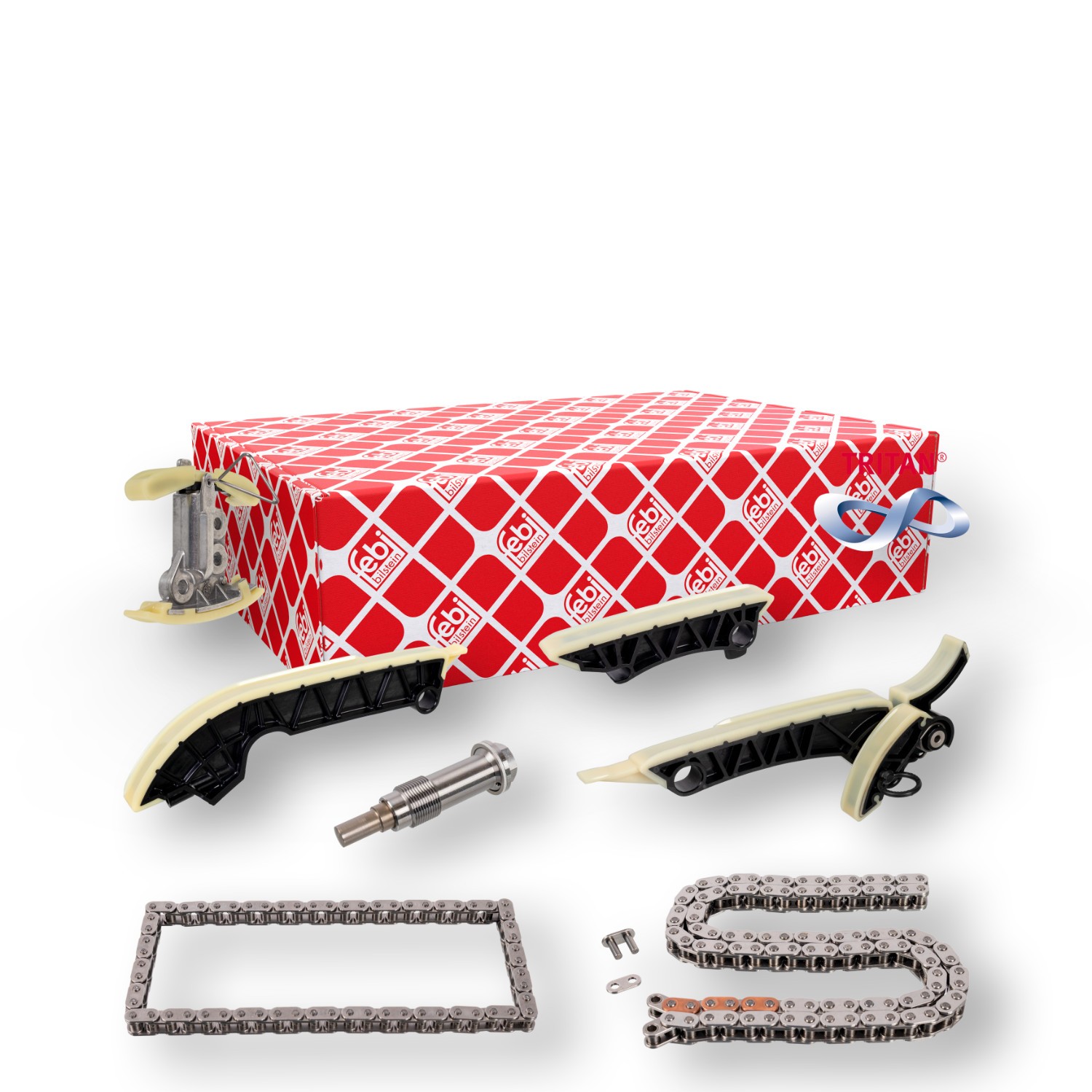 FEBI BILSTEIN Styrekædesæt 172899 FEBI BILSTEIN 172899 GLA (H247) Styrekædesæt pris