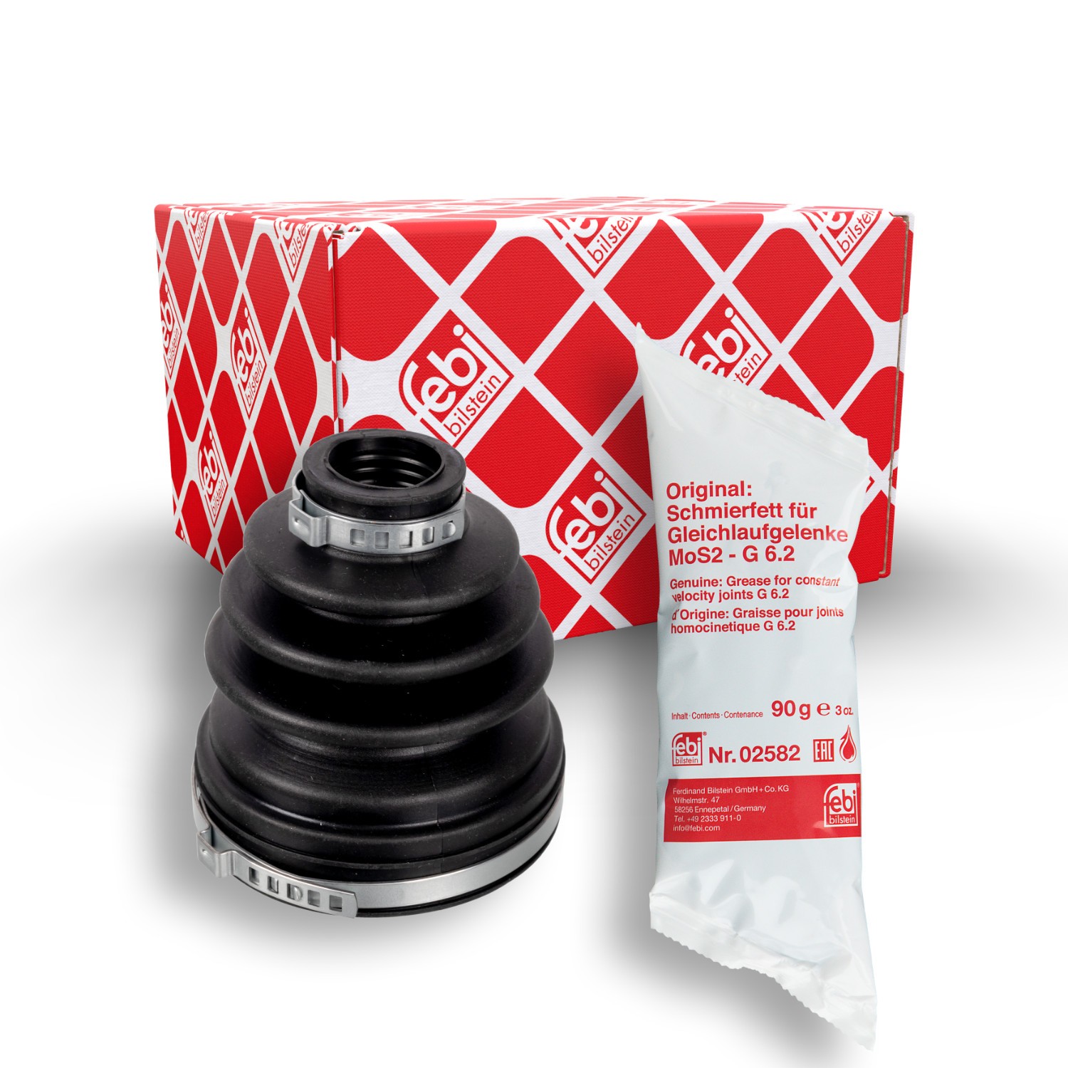 FEBI BILSTEIN Manżeta hnacieho hriadeľa - opravná sada 172927 Manžeta poloosi FEBI BILSTEIN Alfa Romeo 146 172927