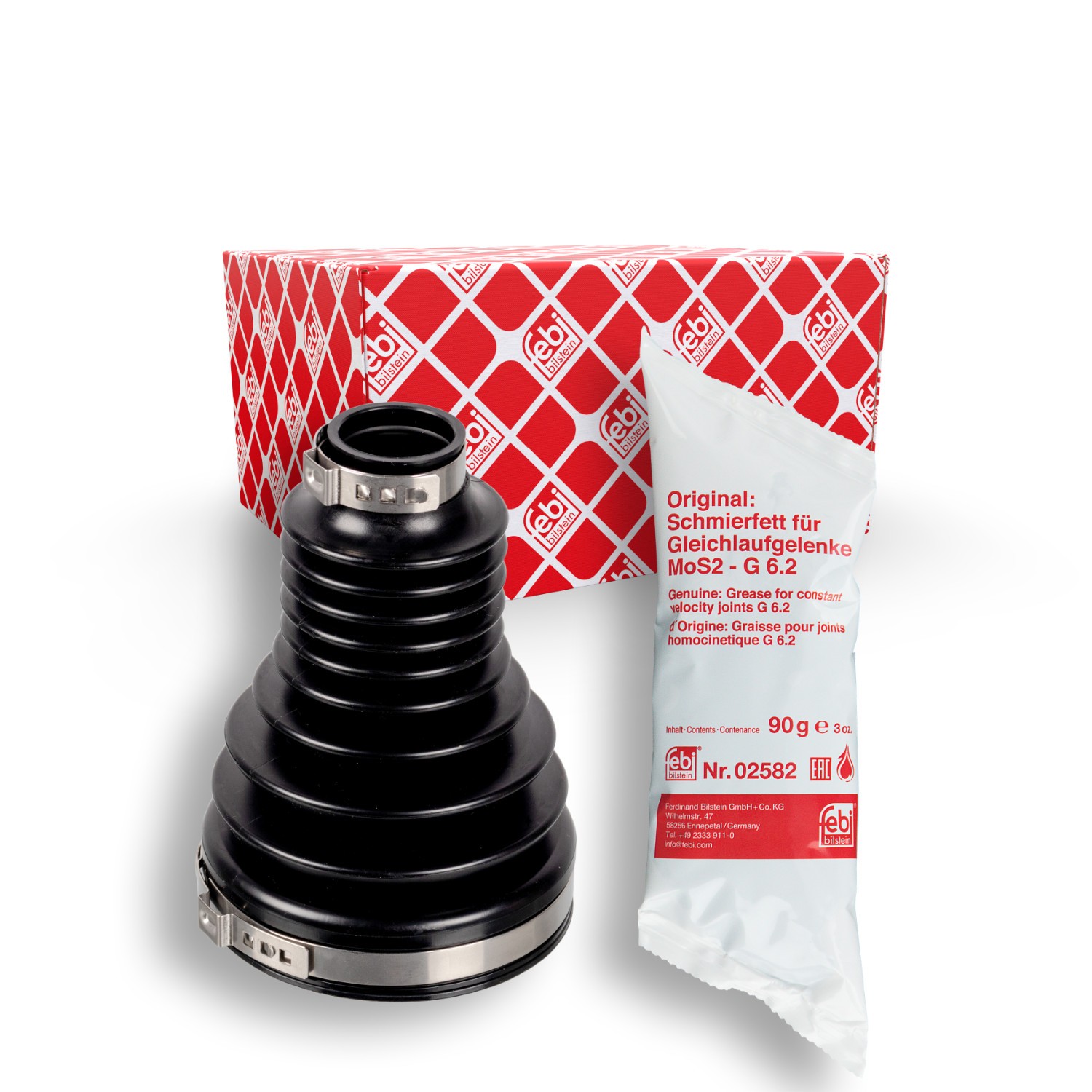 FEBI BILSTEIN Drivaksel Manchetsæt 173044 FEBI BILSTEIN 173044 ALPINA B5 Touring (G31) Drivaksel manchet til en rimelig pris