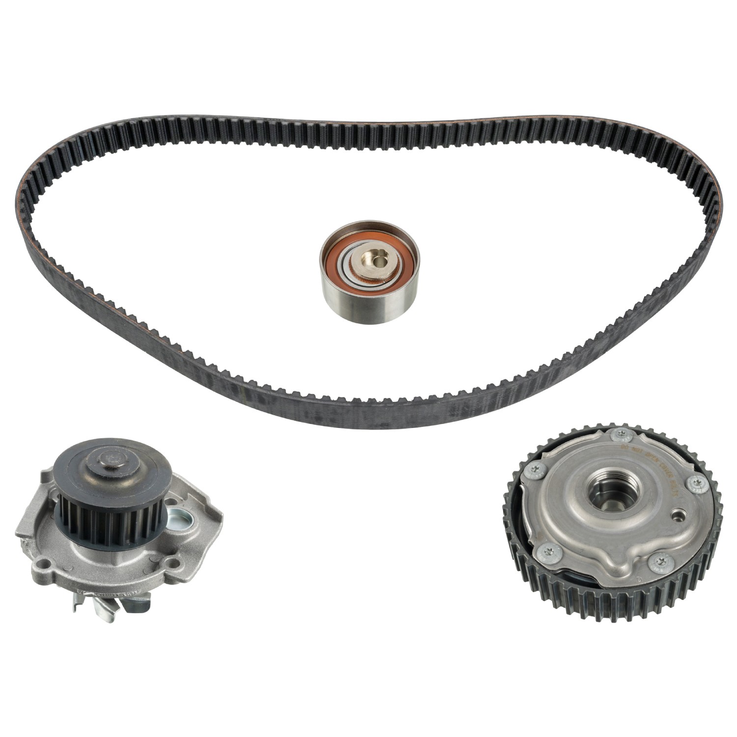 FEBI BILSTEIN Water pump and timing belt kit 173066 FEBI BILSTEIN 173066 genuine FIAT Fiorino Van (327) timing belt and water pump price