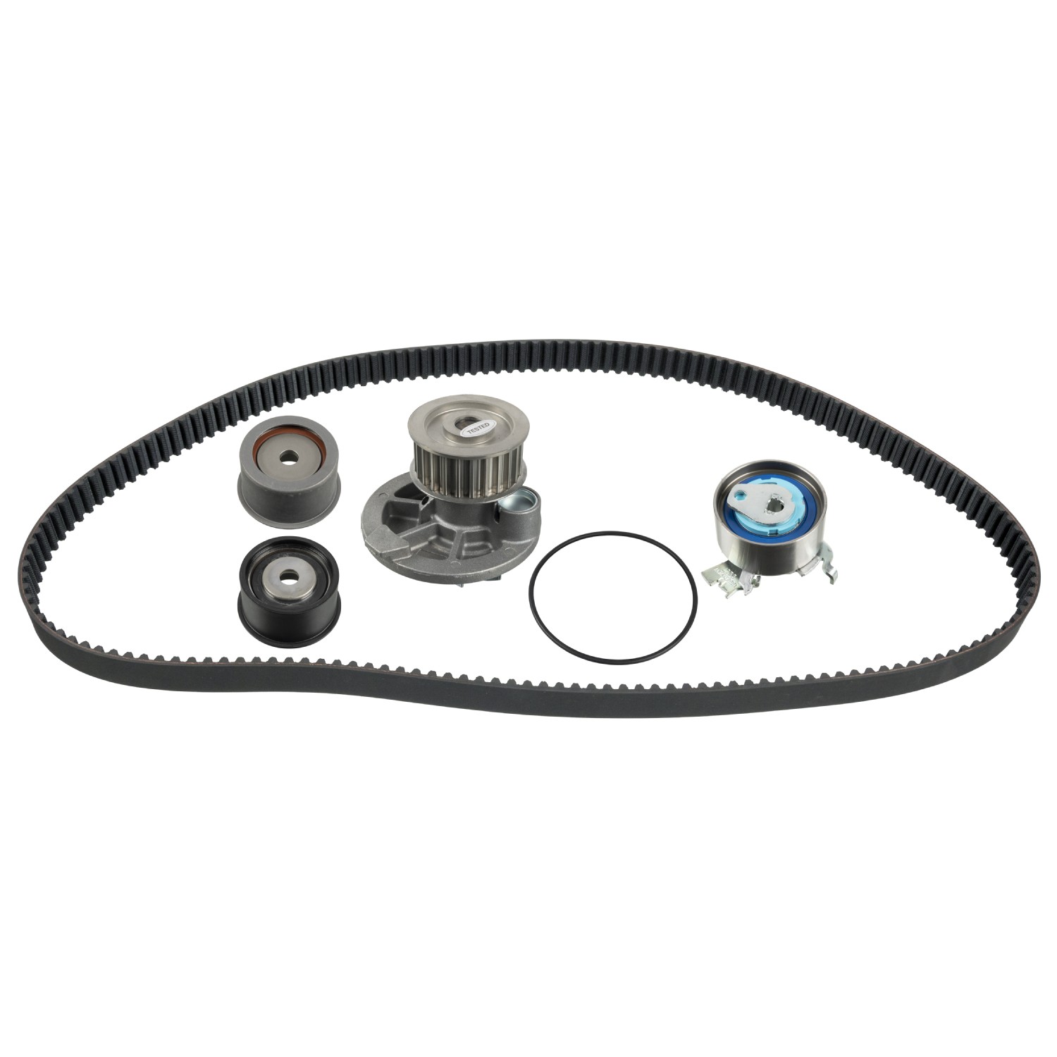 FEBI BILSTEIN Kit de distribution + pompe à eau 173195 Opel CROSSLAND X Kit complet de distribution FEBI BILSTEIN 173195