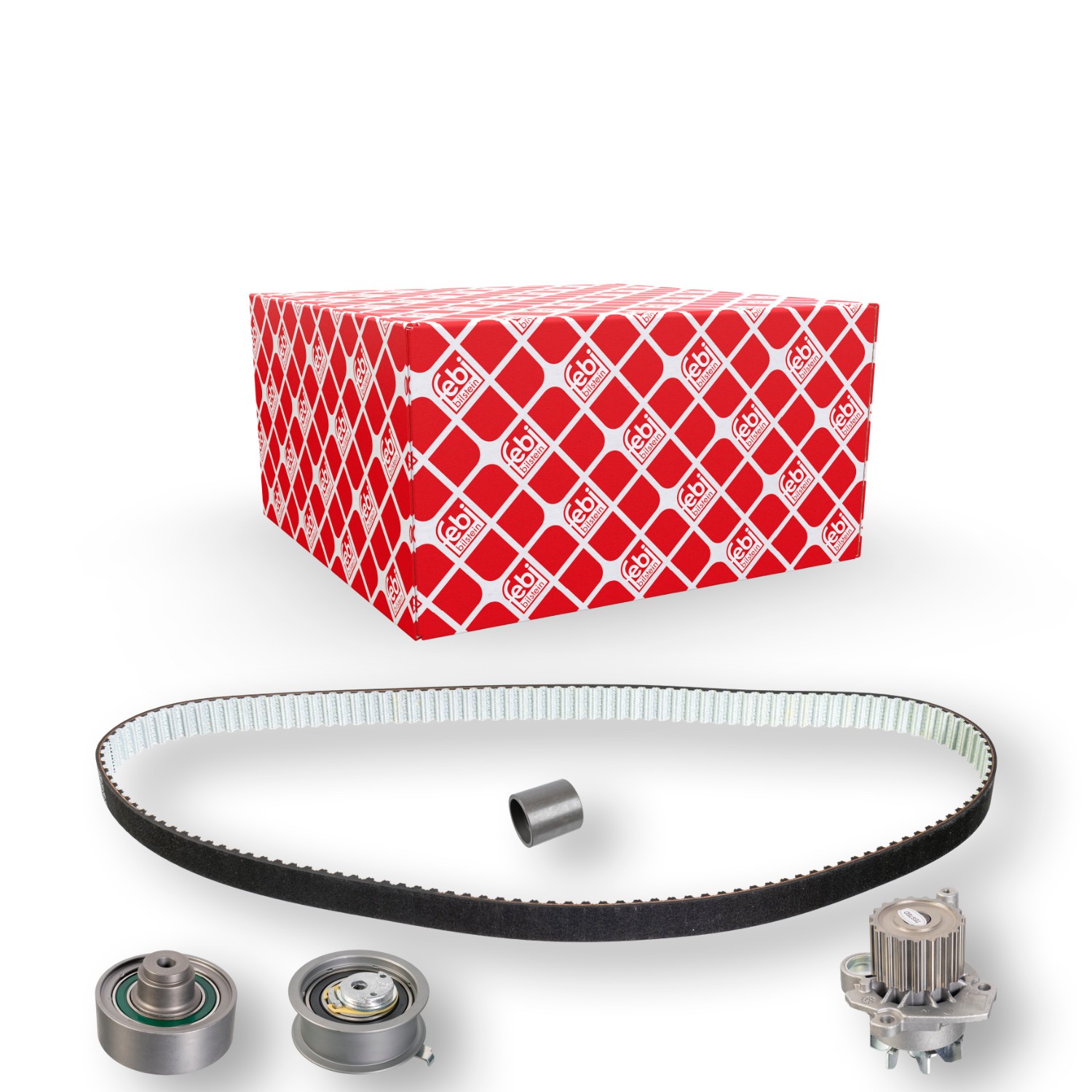 Distributieriem set + waterpomp FEBI BILSTEIN 173266 FEBI BILSTEIN 173266: Distributieriem set Volkswagen FOX 2015