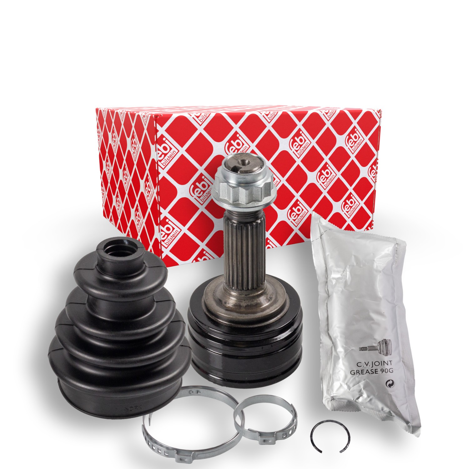 Joint kit, drive shaft FEBI BILSTEIN 173755 FEBI BILSTEIN 173755 2007 TOYOTA AYGO cv joint replacement
