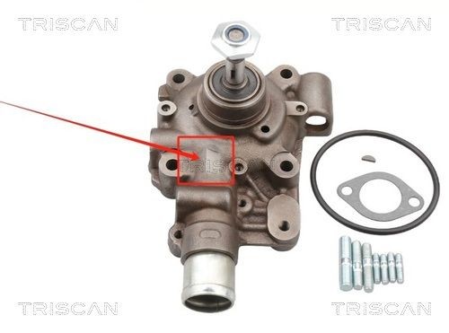 TRISCAN Vandpumpe 8600 15040 8600 15040 TRISCAN Vandpumpe Iveco billig